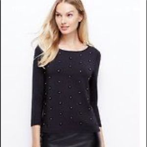 Ann Taylor Navy Top